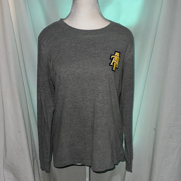 NC A&T Aggies gray Nike long sleeve shirt size medium - Picture 1 of 4